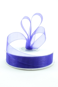 Organza Ribbon , Purple Haze, 5/8 Inch x 25 Yards (1 Spool) SALE ITEM